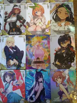Beautiful 20 Goddess Story Card Lot - Anime Girls Waifu Lupusregina Lum Erina - Image 3