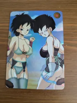 Dragon Ball Z Girls Waifu Doujin Sexy Anime Foil Card - Image 1