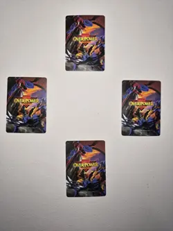 Marvel OverPower Any Hero OPD Special Cards. All Rare Lot of 4 - Image 2