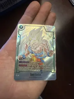 Son Goku FB05-119 Gold Manga Rare Dragon Ball Card Fusion World - Image 1