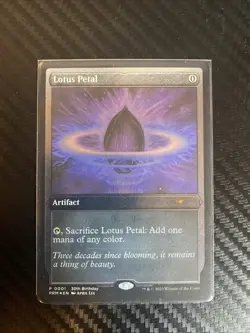 Lotus Petal (Foil Etched) Unique and Miscellaneous Promos Foil - Image 1