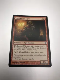 Treasonous Ogre Conspiracy MTG Magic The Gathering MINT - Image 1