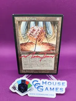 MTG FBB Mana Vault Revised Neon Red Artist Signed Mark Tedin - Beta EDH*CCGHouse - Image 1