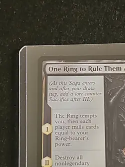 One Ring To Rule Them All Foil NM Tales Of Middle Earth MTG - Image 2