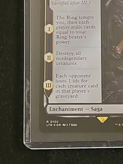 One Ring To Rule Them All Foil NM Tales Of Middle Earth MTG - Image 5