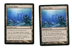 2x mtg Academy Ruins ex + Time Spiral Magic The Gathering - Image 1