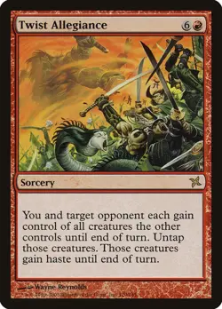 MTG Magic the Gathering 1x FOIL MP Twist Allegiance - Betrayers of Kamigawa x1 - Image 1