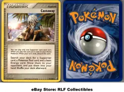 2006 Pokemon, EX Crystal Guardians, #72/100 Castaway, Uncommon - Image 1