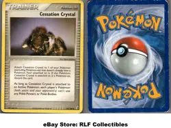 2006 Pokemon, EX Crystal Guardians, #74/100 Cessation Crystal, Uncommon (b) - Image 1