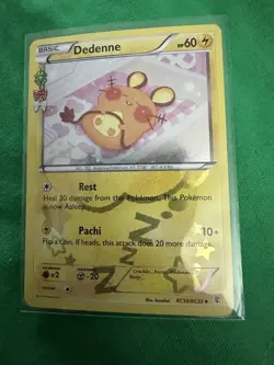 Pokemon TCG: Dedenne RC10/RC32 XY Generations Radiant Collection Holo - Image 1