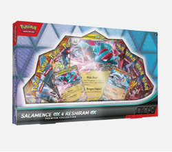 POKEMON SALAMENCE EX/RESHIRAM EX PREMIUM COLLECTION SEALED - Image 1