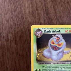 Dark Arbok Team Rocket 2/82 Holo Rare - Pokemon TCG Vintage - Image 2