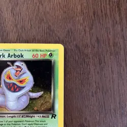 Dark Arbok Team Rocket 2/82 Holo Rare - Pokemon TCG Vintage - Image 3