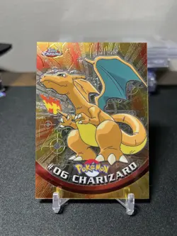 Topps Chrome Pokemon Charizard #06 - Image 1