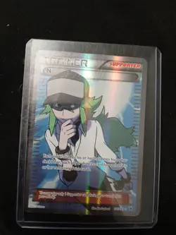 Trainer N 101/101 NEAR MINT Full Art B&W Noble Victories Holo Supporter Pokemon - Image 1