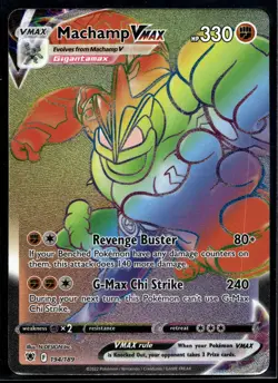 2022 Pokemon Astral Radiance 194 Machamp VMAX Secret NM - Image 1