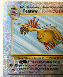 Pokemon Fearow 42/110 Legendary Collection Reverse Holo 2002 LP - Image 2