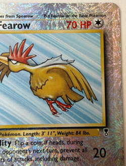 Pokemon Fearow 42/110 Legendary Collection Reverse Holo 2002 LP - Image 3