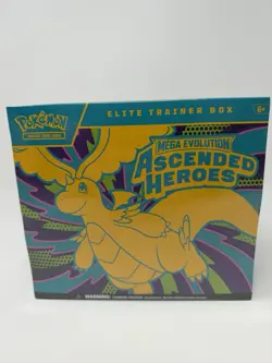 Pokemon TCG: Mega Evolutions Ascended Heroes ETB Elite Trainer Box New & Sealed - Image 1