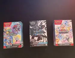 Pokemon TCG Booster Bundles, 3 - Journey Together, Black Bolt, Prismatic - Image 1