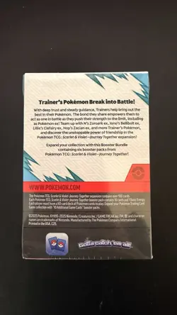 Pokemon TCG Booster Bundles, 3 - Journey Together, Black Bolt, Prismatic - Image 3
