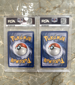 2010 Pokemon HGSS Undaunted Kyogre & Groudon LEGEND SET 87 88 PSA 8 - Image 3