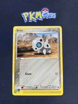 Pokemon TCG Aron Ruby and Sapphire 50/109 Regular LP. - Image 1