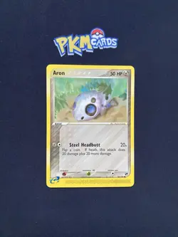 Pokemon TCG Aron Sandstorm 56/100 Regular LP. - Image 1