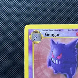 Gengar 20/62 Pokemon Fossil 1st Edition Rare - Great Condition - Image 2