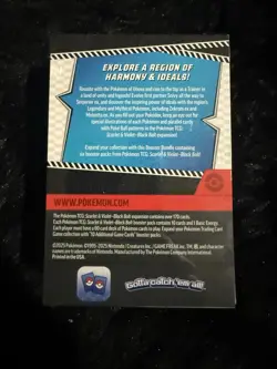 Pokemon Scarlet & Violet Black Bolt Booster Bundle 6 Pack Factory Sealed New - Image 5