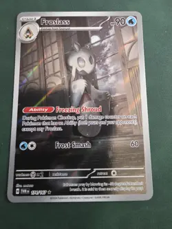 2024 POKEMON TCG FROSLASS 174 TWILIGHT MASQUERADE ILLUSTRATION RARE HOLO NM - Image 1