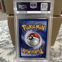 Pokemon 1999 Jungle Jigglypuff 1st Edition PSA 8 #54/64 Regular English TCG - Image 2