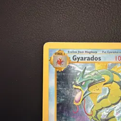 Pokemon TCG Gyarados 006/102 Base Set Shadowless 1st Edition Holo Rare - Image 3