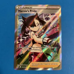 Marnie's Pride - 171/172 Brilliant Stars Pokemon TCG Full Art Ultra Rare P.Fresh - Image 1