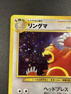 Ursaring #No.217 Crossing The Ruins Japanese Vintage Pokemon Tcg - Image 3
