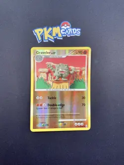 Pokemon TCG Graveler Arceus 37/99 Reverse Holo MP. - Image 1