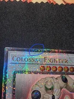 Colossal Fighter (Quarter Century Secret Rare) RA03-EN200 Light Play - Image 3