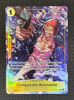 One Piece #OP12-108 Donquixote Rosinante Rare R Illustration Box Vol.6 - Image 1