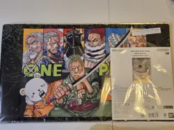 One Piece Official Playmat Limited Edition Vol.4 w/ Promo Zoro Leader English - Image 1