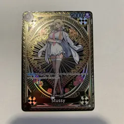 One Piece CCG TCG Stussy OP07-085 SP Special (Alt Art) English - NM/M - Image 1