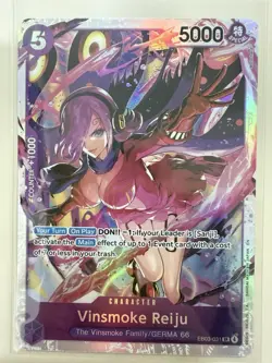 One Piece Heroines EB03-031 SR Vinsmoke Reiju - Image 1