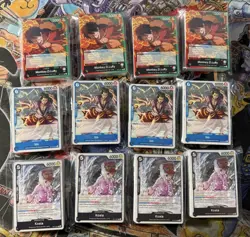 One Piece TCG OP13 [Complete BASE PLAYSET] C,UC,R,SR,DON Carrying On His Will - Image 1