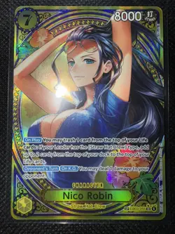 Nico Robin EB03-055 SP Alt Art One Piece TCG Heroines Edition English - Image 2