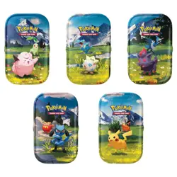 Pokemon Ascended Heroes 10x Mini Tin Sealed Display Case New Sealed (IN HAND!) - Image 2