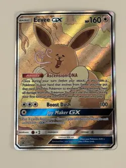 2019 Pokemon SM Black Star Promos Eevee GX #SM233 - Image 1