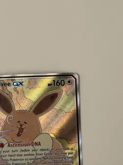 2019 Pokemon SM Black Star Promos Eevee GX #SM233 - Image 3