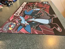 Pokemon International Championship Competitor Mega Charizard X Playmat EUIC 2026 - Image 3
