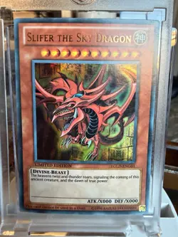 Yu-Gi-Oh! Slifer the Sky Dragon Ultra Rare Yugi's Legendary Decks YGLD-ENG01 En… - Image 1