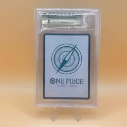 One Piece Don!! Card The Azure Sea's Seven Gold Egghead graded slab OP14 - Image 2