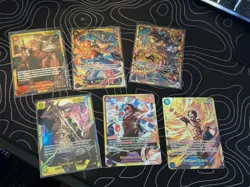One Piece SEC English Cards Lot Of 6 All Near Mint! - Image 1